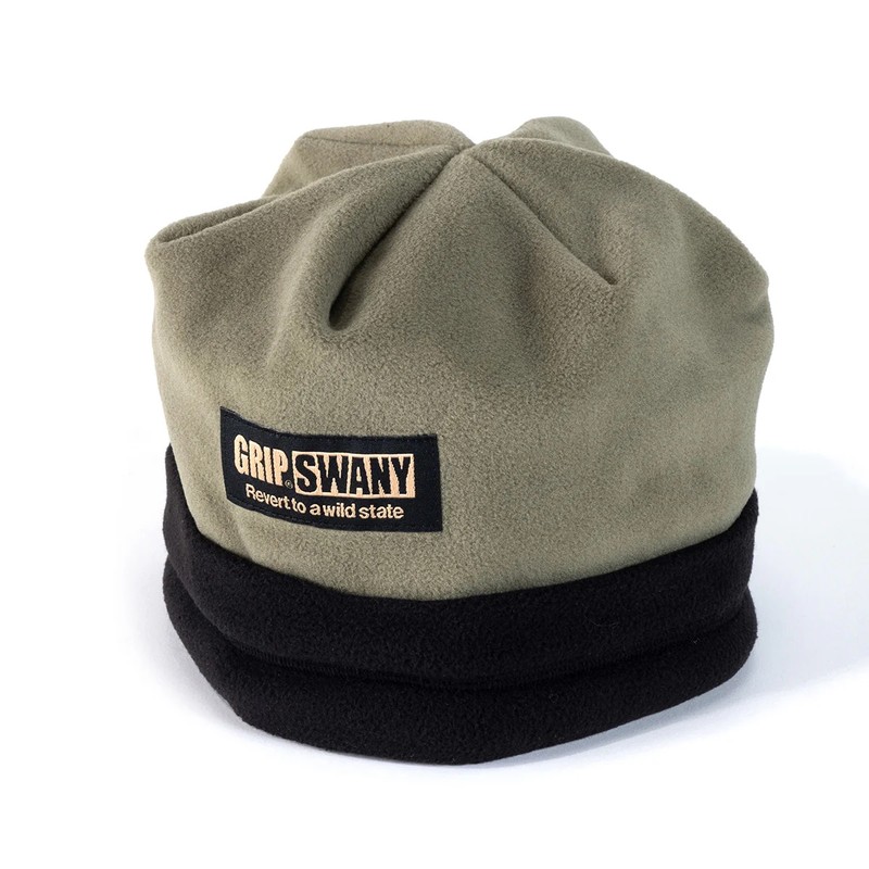 Grip Swany Polartec  Fleece Cap Olive [グリップスワニー]