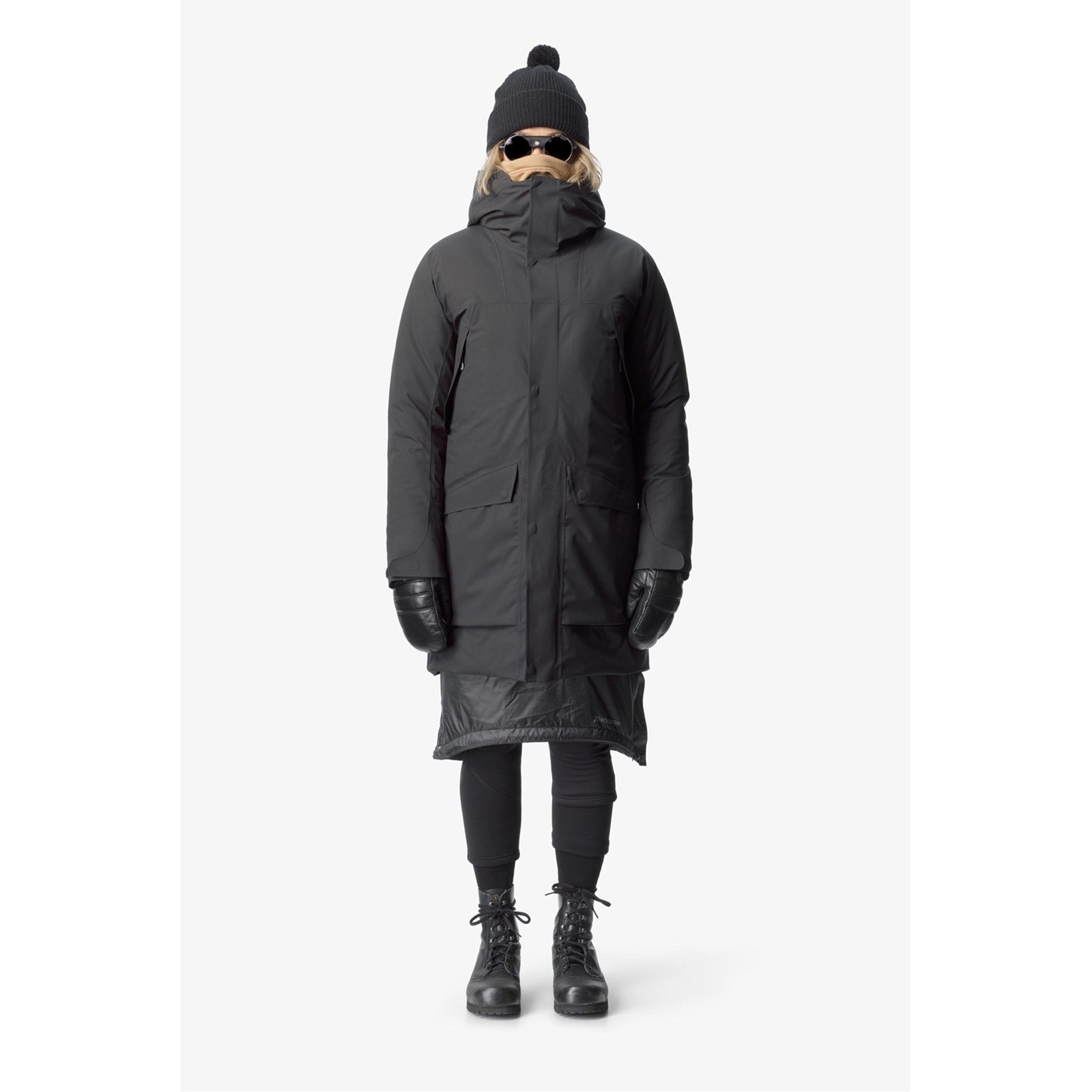 Houdini Womens Fall in Parka true black [フーディニ]