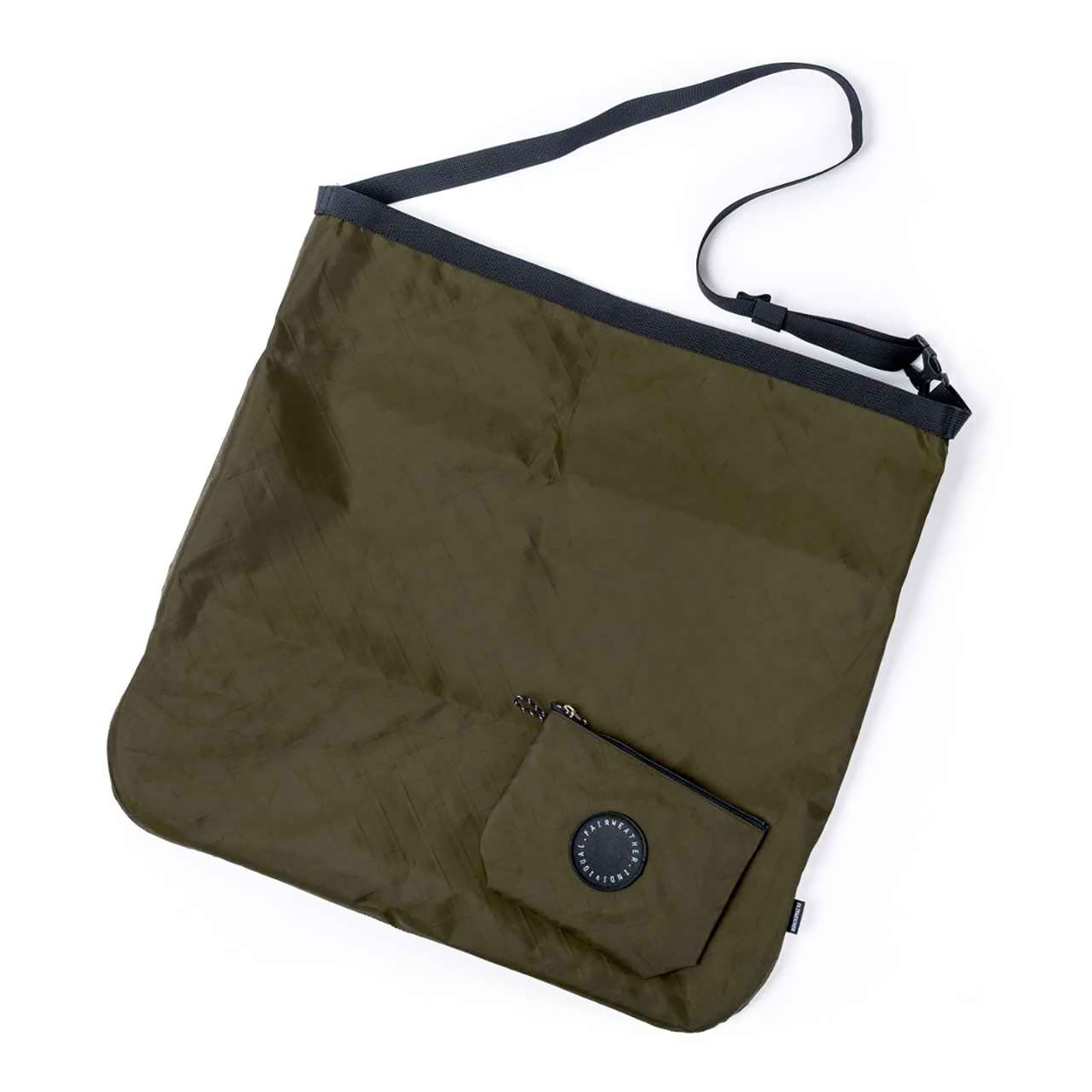 [当日出荷可] FAIRWEATHER packable sacoche ecopak/olive [フェアウェザー]