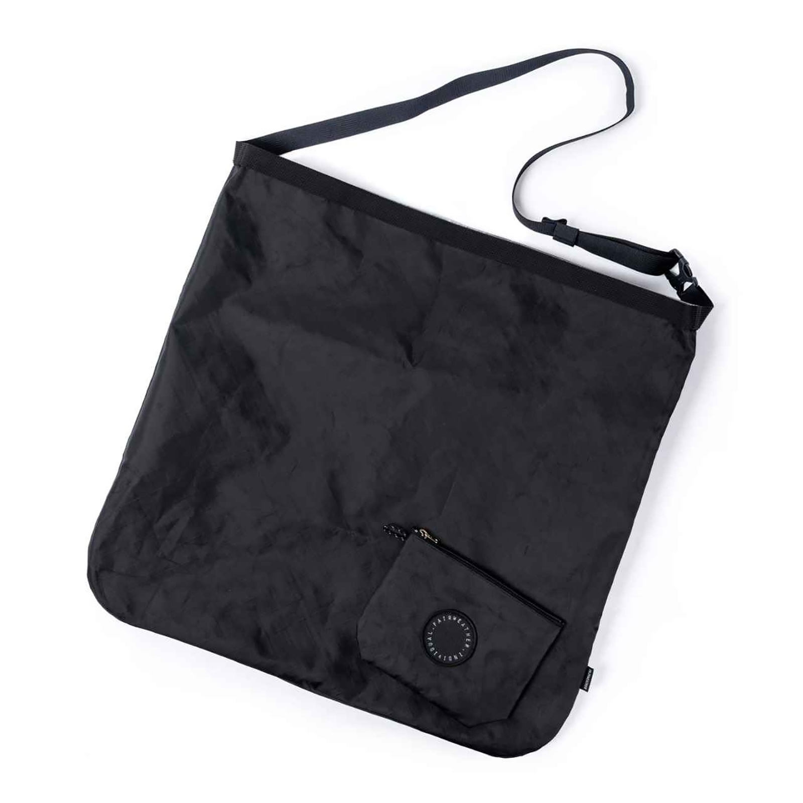 [当日出荷可] FAIRWEATHER packable sacoche ecopak/black [フェアウェザー]