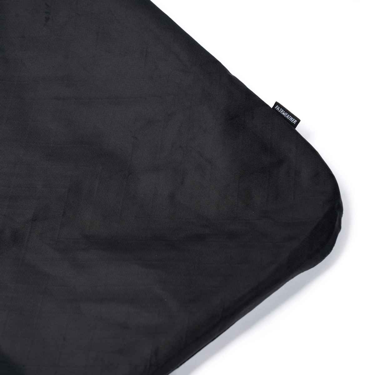 [当日出荷可] FAIRWEATHER packable sacoche ecopak/black [フェアウェザー]