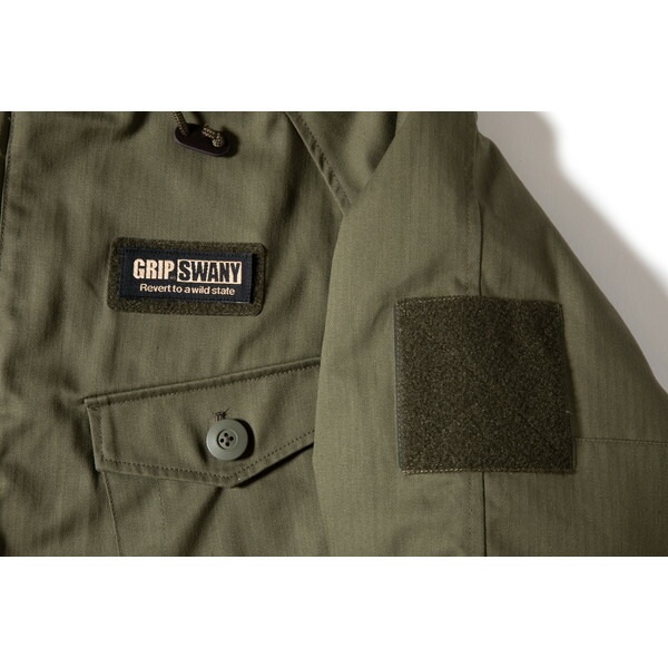 GRIP SWANY　FPコールドウェザーパーカ　グリップスワニー　オリーブ色 Grip Swany FP Cold Weather Parka Olive [グリップスワニー]