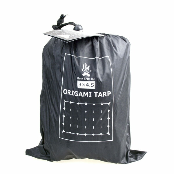 Bush Craft ORIGAMI TARP 4.5×3 ブルーステッチ 400×290cm