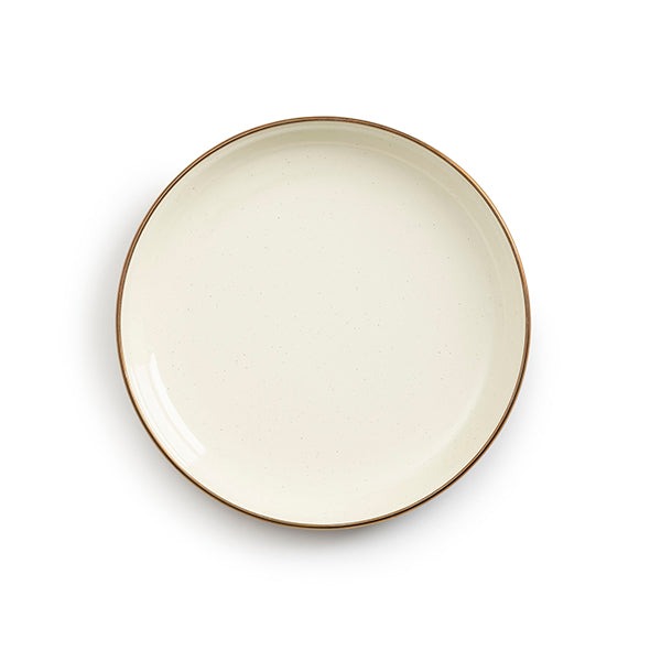 Barebones Living エナメル 2トーン サラダプレート 2枚セット オリーブドラブ [ベアーボーンズリビング]