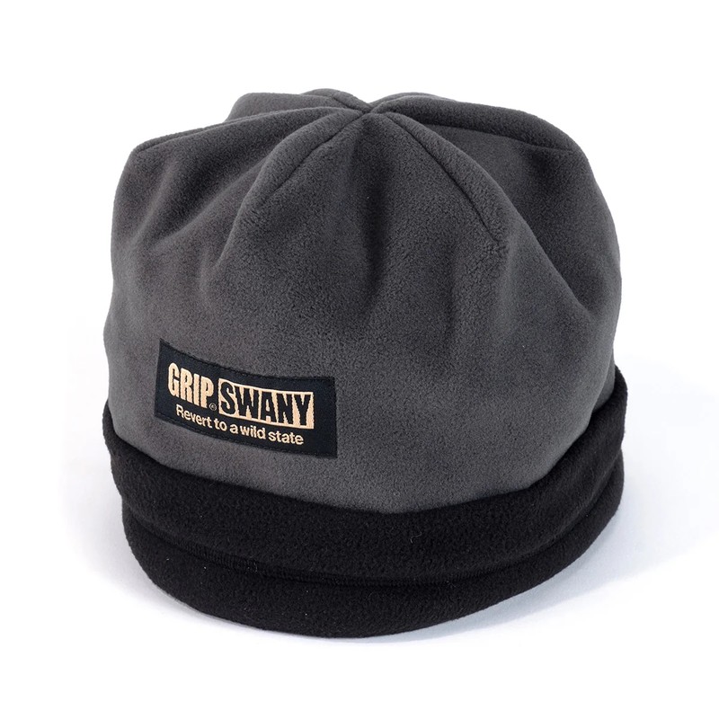 Grip Swany Polartec  Fleece Cap Charcoal [グリップスワニー]