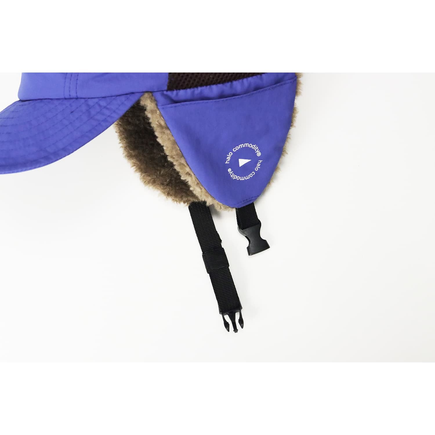 [当日出荷可] halo commodity Hares Fur Cap Dull Blue [ハロコモディティ]