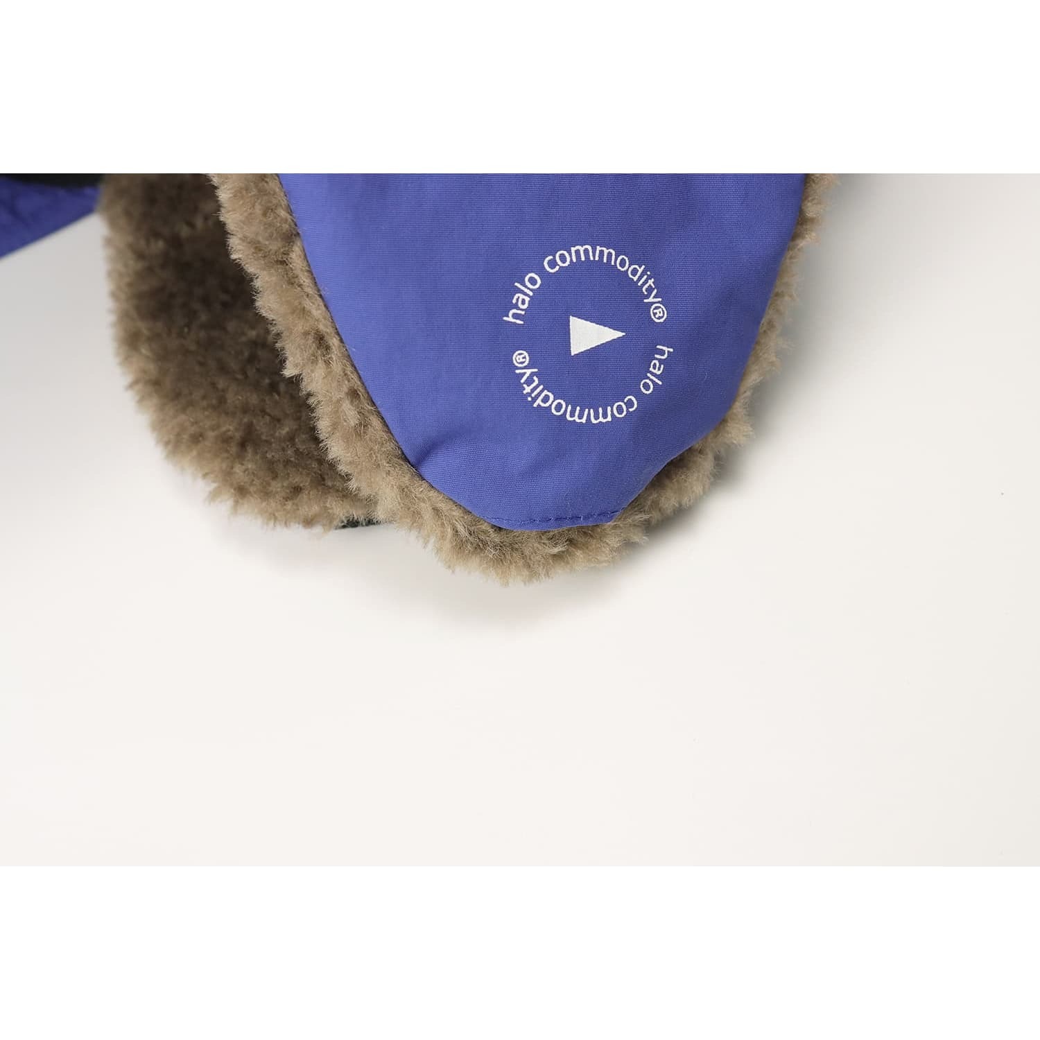 [当日出荷可] halo commodity Hares Fur Cap Dull Blue [ハロコモディティ]