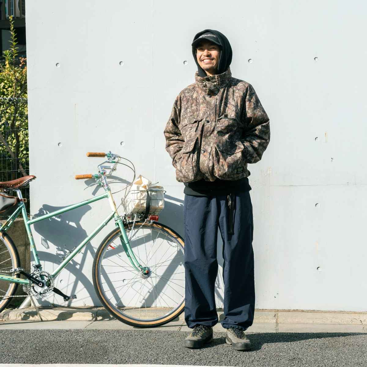 BLUE LUG motion pants navy [ブルーラグ]