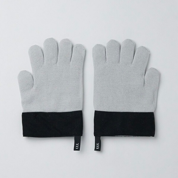 MURACO Double Knit Gloves Grey [ムラコ]