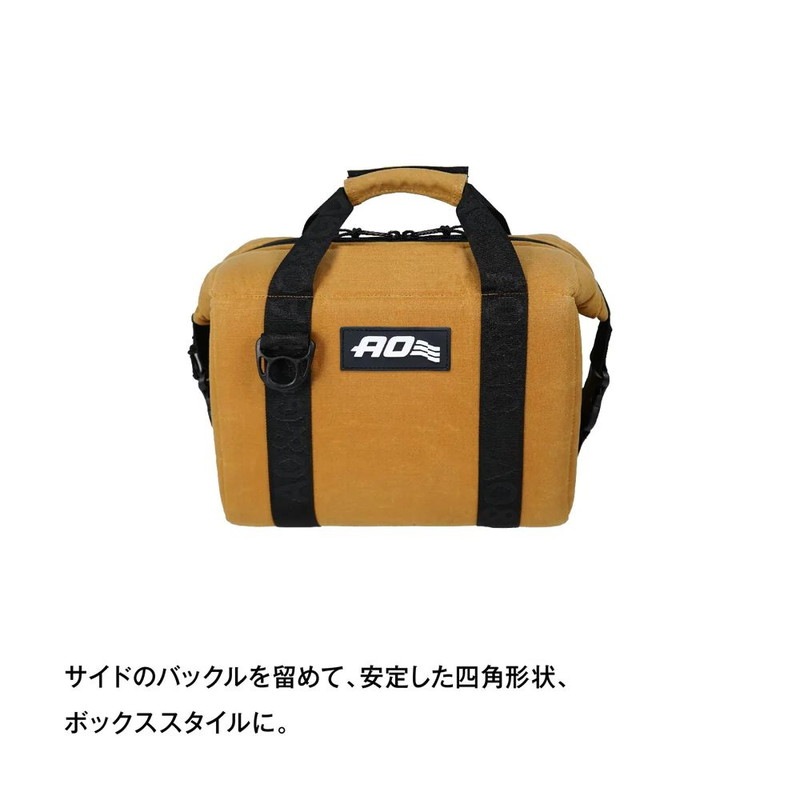 AO Coolers 9パック ワックスドコットン ソフトクーラー キャメル [エーオークーラー]