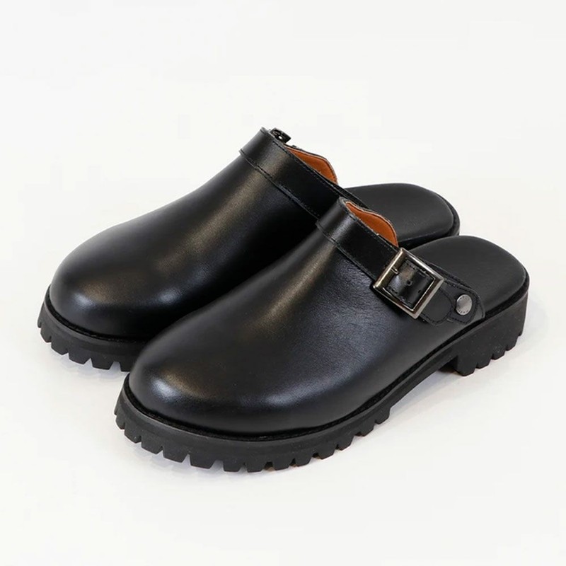 [当日出荷可] molle shoes ENGINEER SANDAL BLACK [モールシューズ]