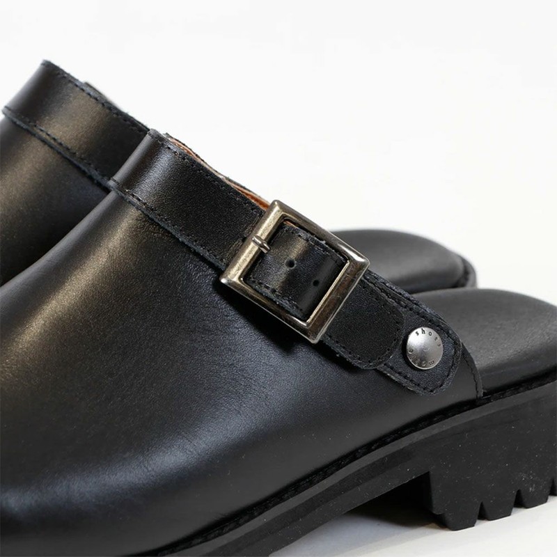 [当日出荷可] molle shoes ENGINEER SANDAL BLACK [モールシューズ]