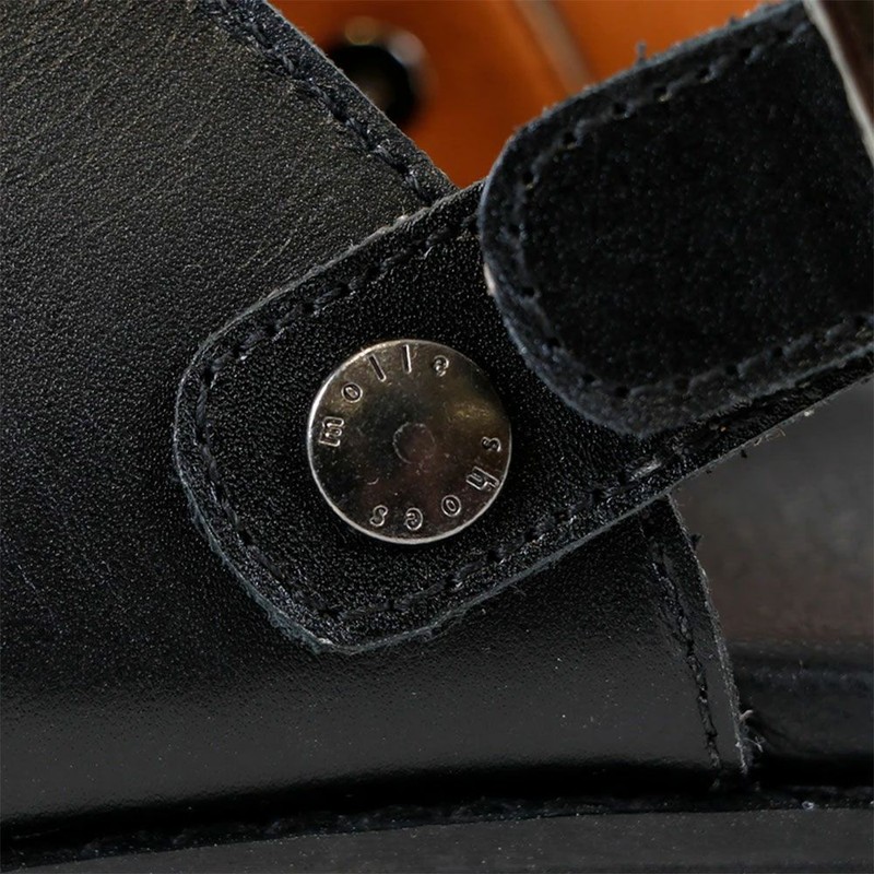 [当日出荷可] molle shoes ENGINEER SANDAL BLACK [モールシューズ]