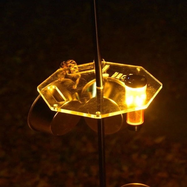 [30%OFF] OCTAGON OCTAGON FLAT PLATE for lantern stand CLEAR [オクタゴン]