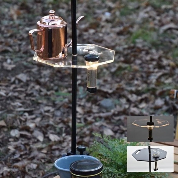 [30%OFF] OCTAGON OCTAGON FLAT PLATE for lantern stand CLEAR [オクタゴン]