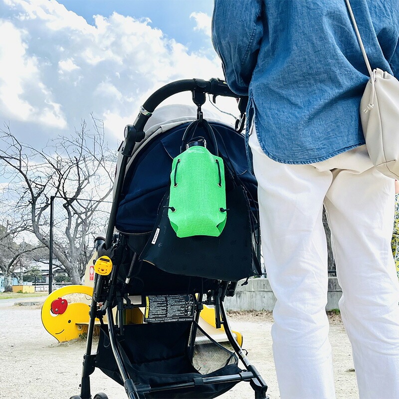 WRAPii BOTTLE FIT CARRY No.1 mesh Black [ラッピィー]