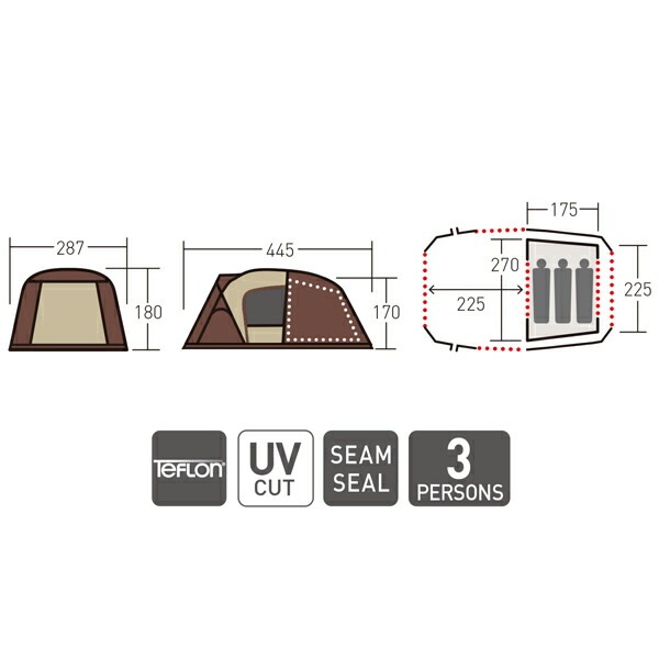 [40%OFF] CAMPAL JAPAN ティエラ リンド [キャンパルジャパン]