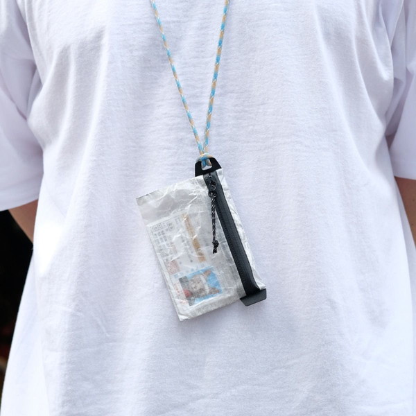 BLUE LUG multi shoulder cord purple/gray [ブルーラグ]