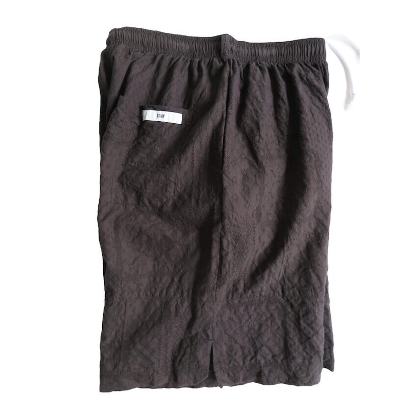 voiry D.P SHORTS SS BANDANA JACQUARD VINTAGE BLACK [ヴォイリー]