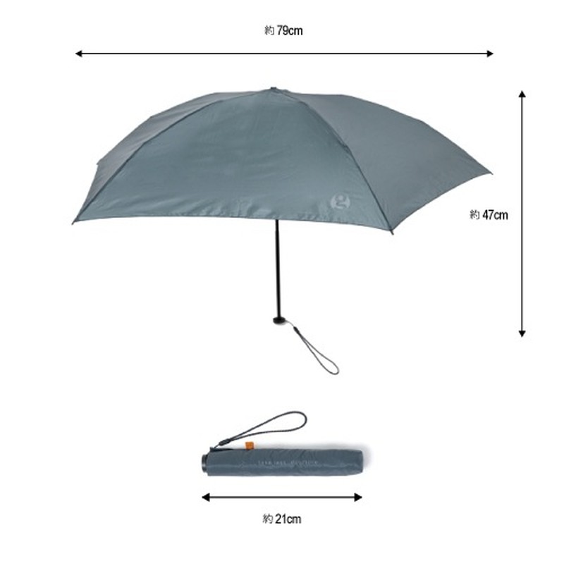 [当日出荷可] Gossamer Gear TLDM FOLDING UMBRELLA GREY [ゴッサマーギア]