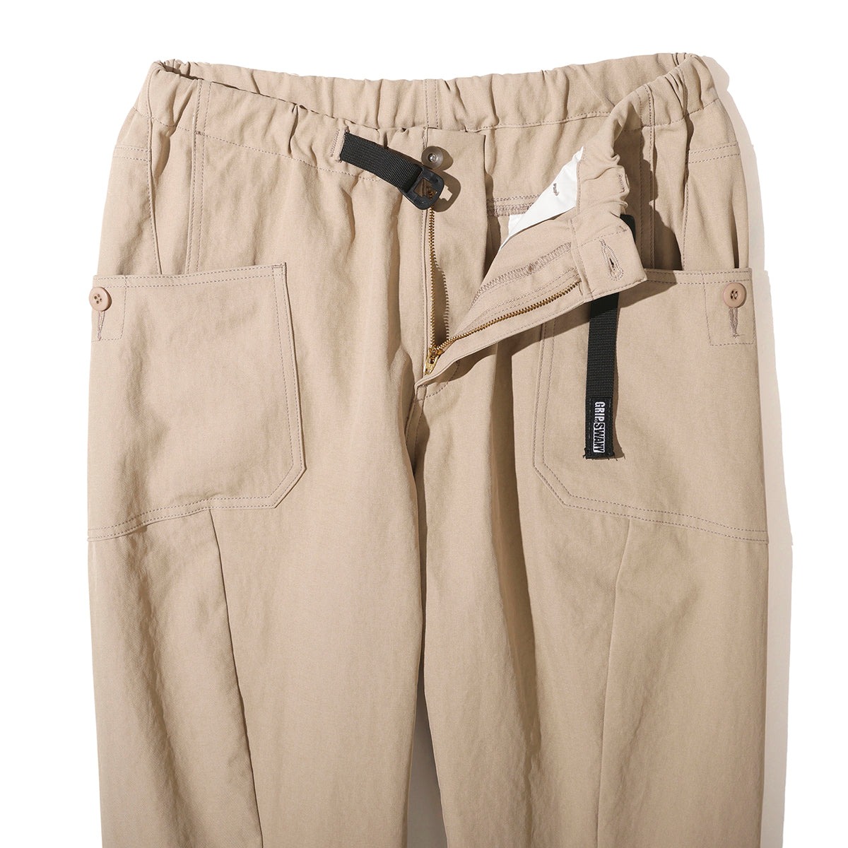 [当日出荷可][20%OFF] Grip Swany GSMP-145 EASY JOG 3D WIDE CAMP PANTS BEIGE [グリップスワニー]
