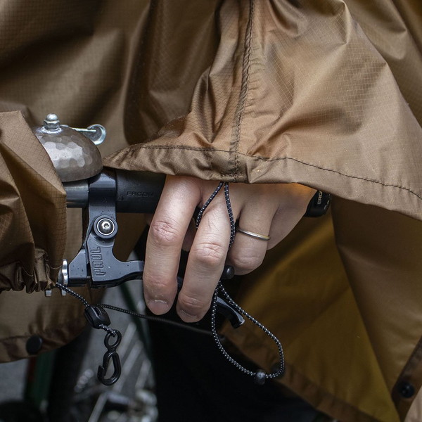 [最短当日出荷] FAIRWEATHER Packable Rain Poncho Slate Blue [フェアウェザー]