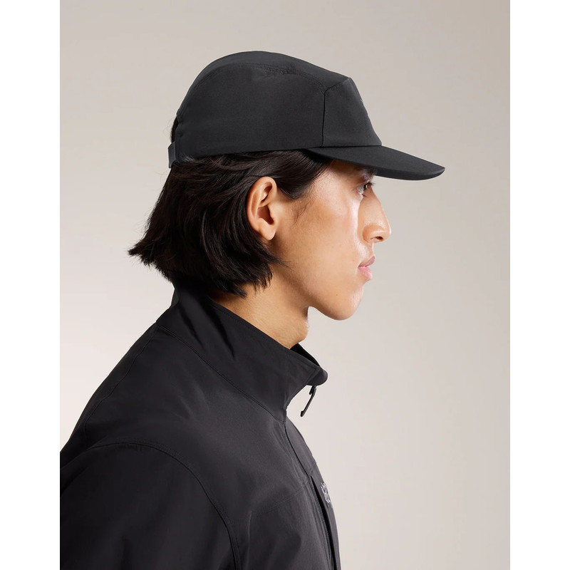 当日出荷可] ARC'TERYX Gamma 5 Panel Cap Black / Arctic Silk