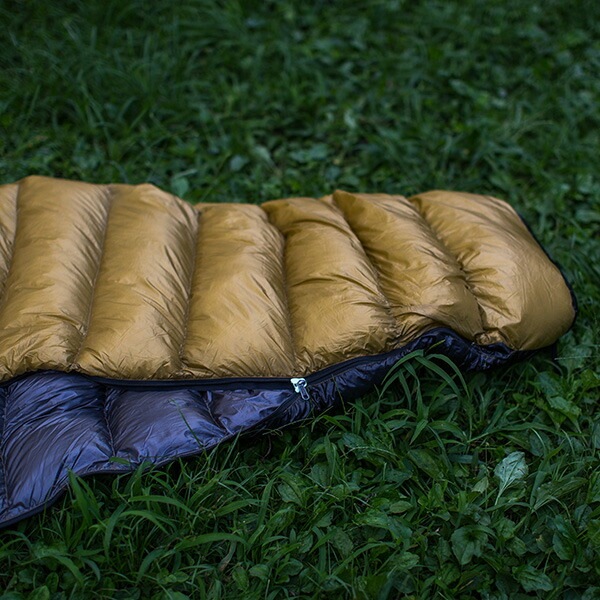 [当日出荷対応 平日12:00まで] WERKS OUTDOOR WERKS OUTDOOR x NANGA downbag 450STD amber green x black [ワークスアウトドア]