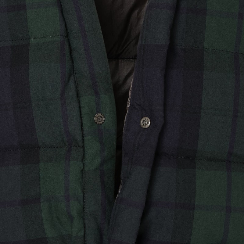 NANGA COTTON PEACH DOWN HANTEN BLKWATCH [ナンガ]