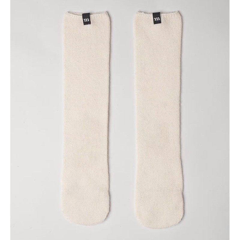MURACO muraco × MARCOMONDE WOOL SLEEP SOCKS WHITE [ムラコ]