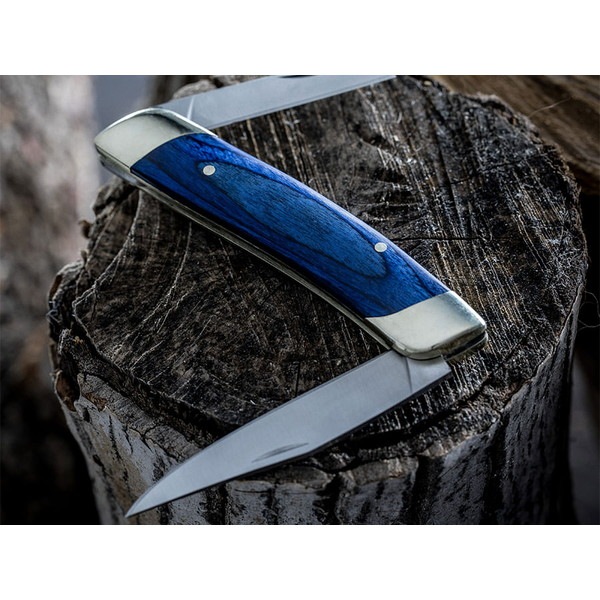 30%OFF] NoBox ダブルブレードウィットラーナイフ ブルー [ノーボックス]