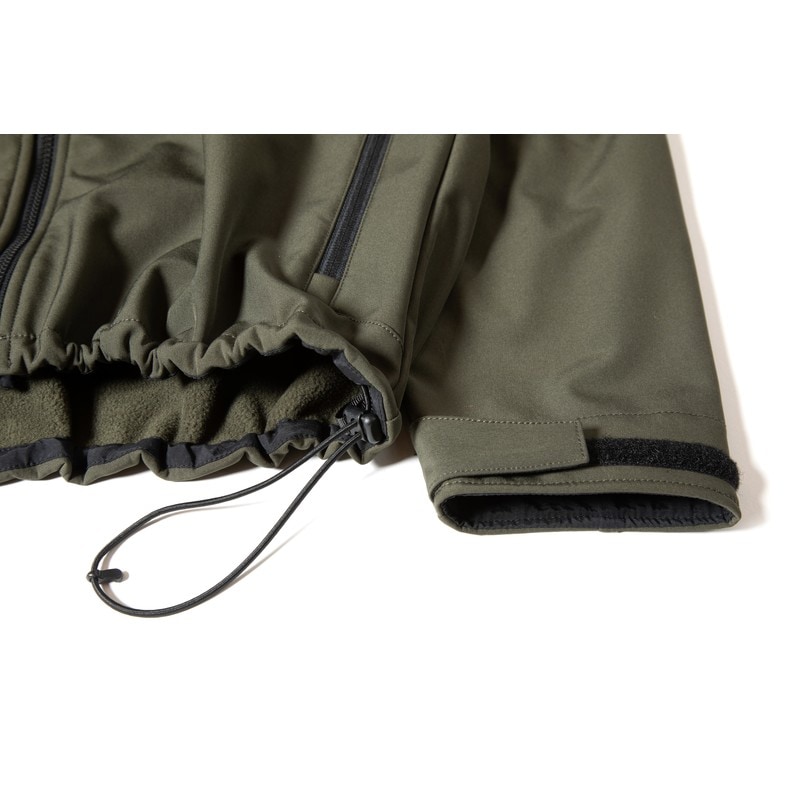 Grip Swany GS SOFTSHELL HOODY MIL OLIVE [グリップスワニー]