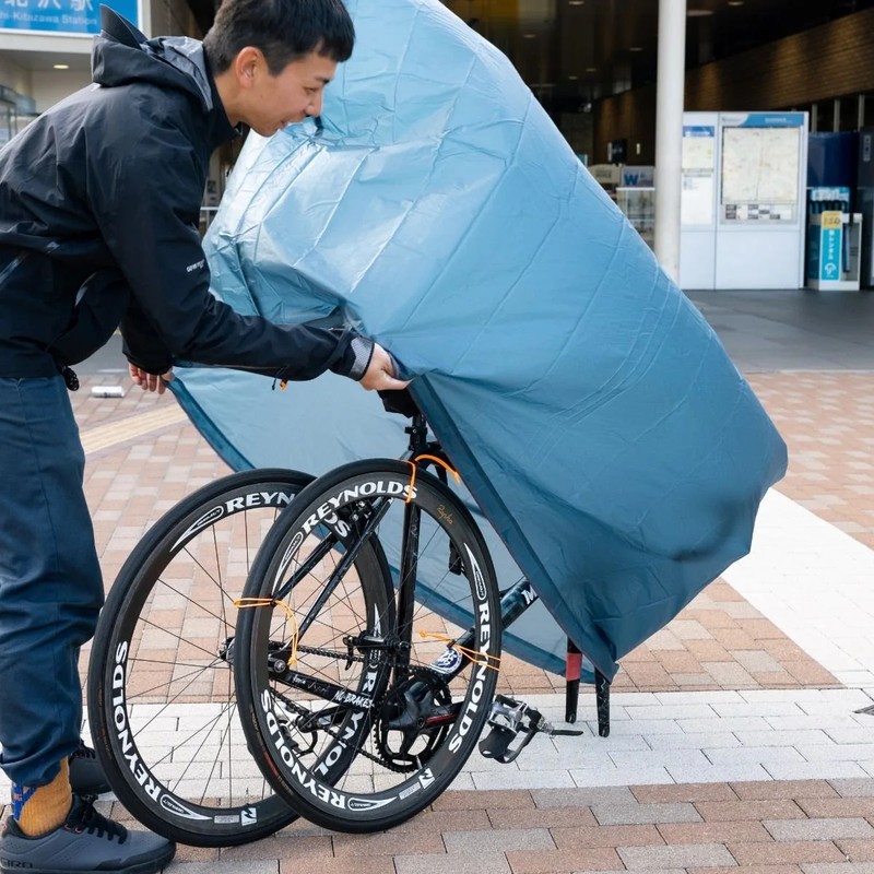 [当日出荷可] FAIRWEATHER bike carry bag gray beige [フェアウェザー]