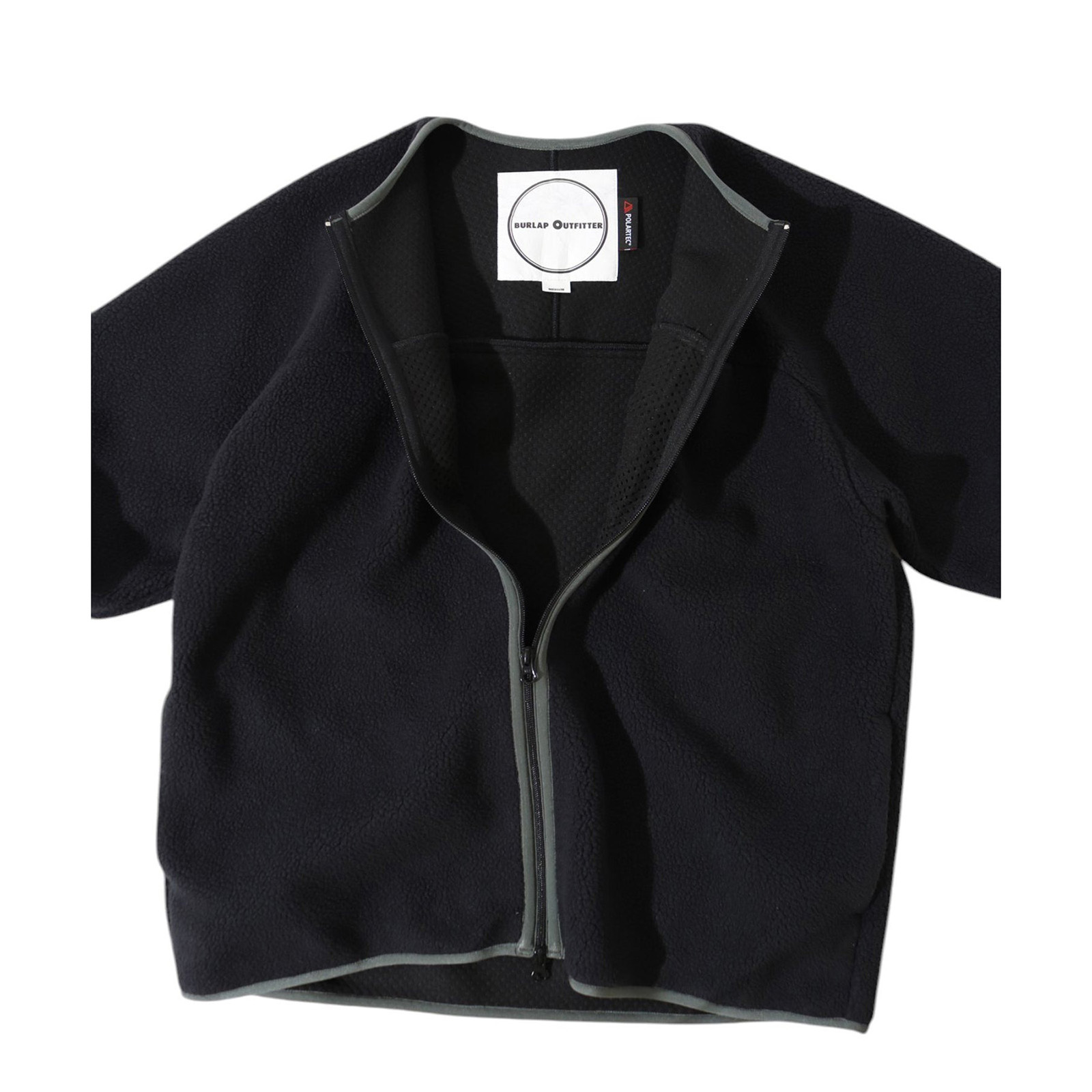 当日出荷可] Burlap Outfitter PILE S/S JACKET BLACK Mサイズ