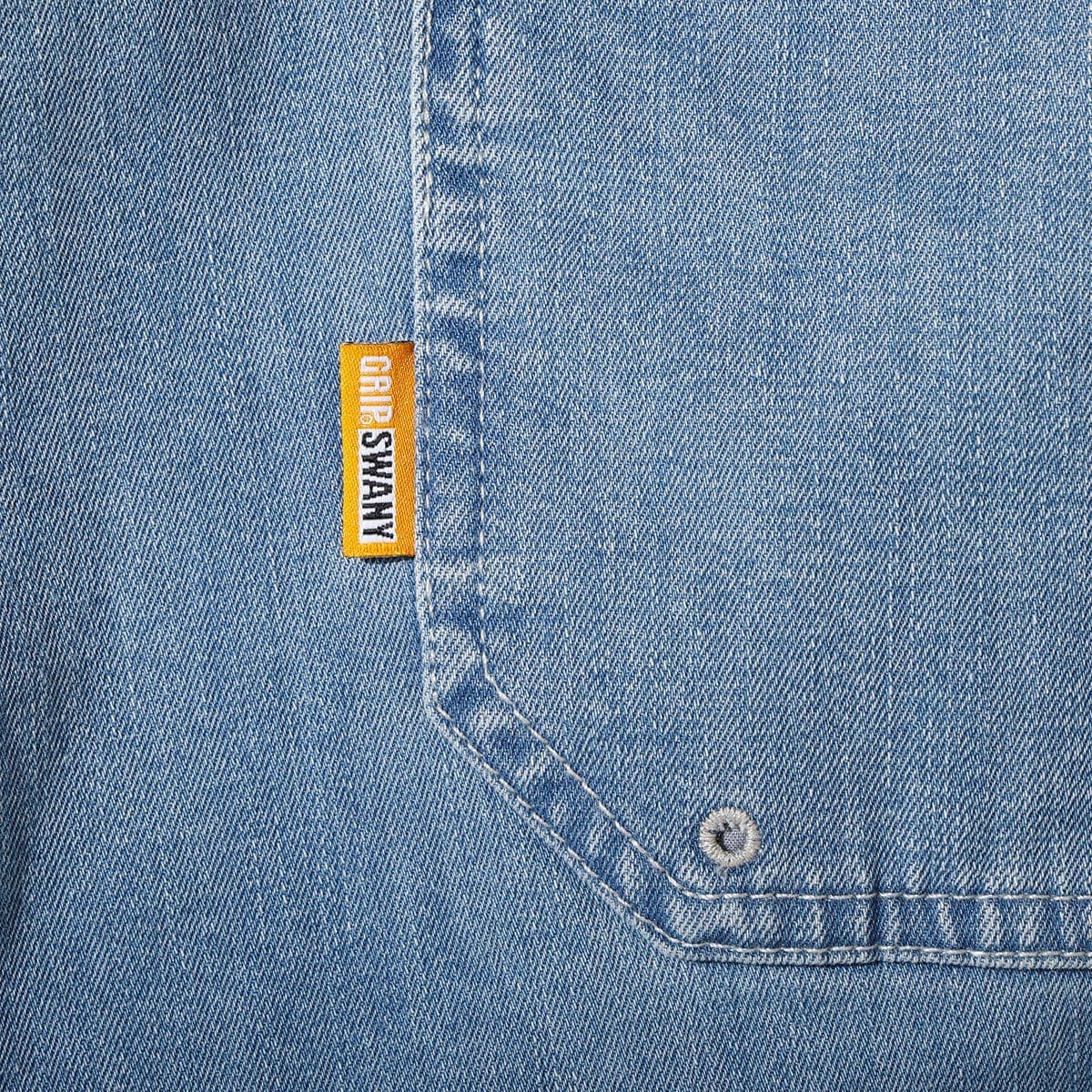 [当日出荷可][20%OFF] Grip Swany GSMP-152 COOLMAX DENIM GEAR PANTS LIGHT INDIGO [グリップスワニー]