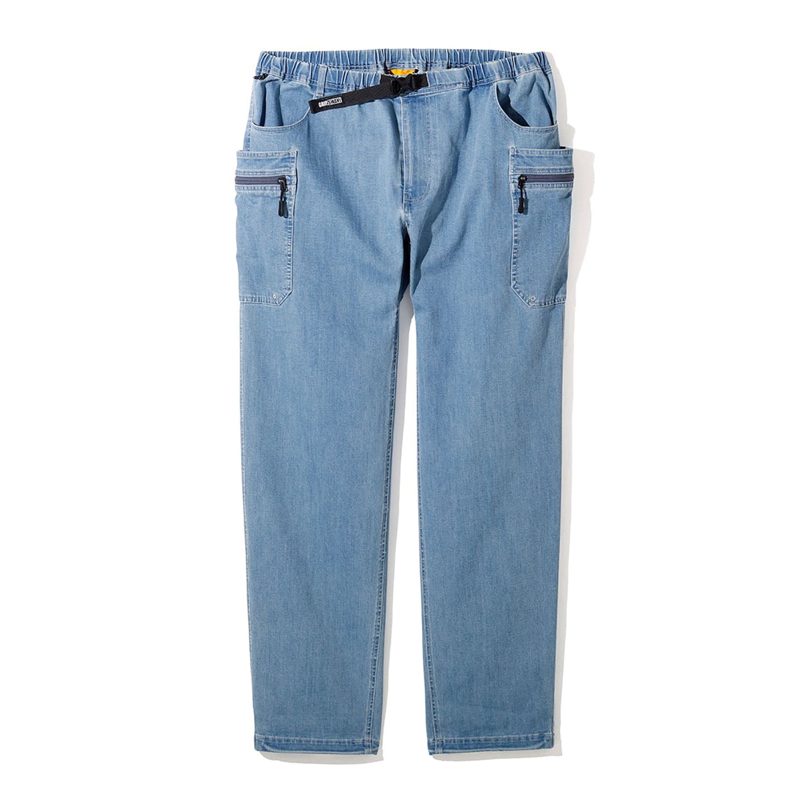 [当日出荷可][20%OFF] Grip Swany GSMP-152 COOLMAX DENIM GEAR PANTS LIGHT INDIGO [グリップスワニー]