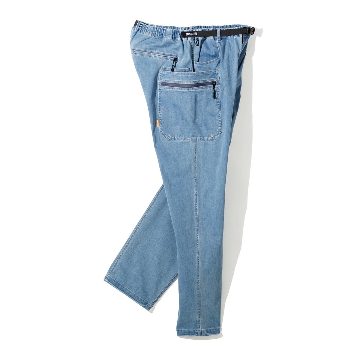 [当日出荷可][20%OFF] Grip Swany GSMP-152 COOLMAX DENIM GEAR PANTS LIGHT INDIGO [グリップスワニー]