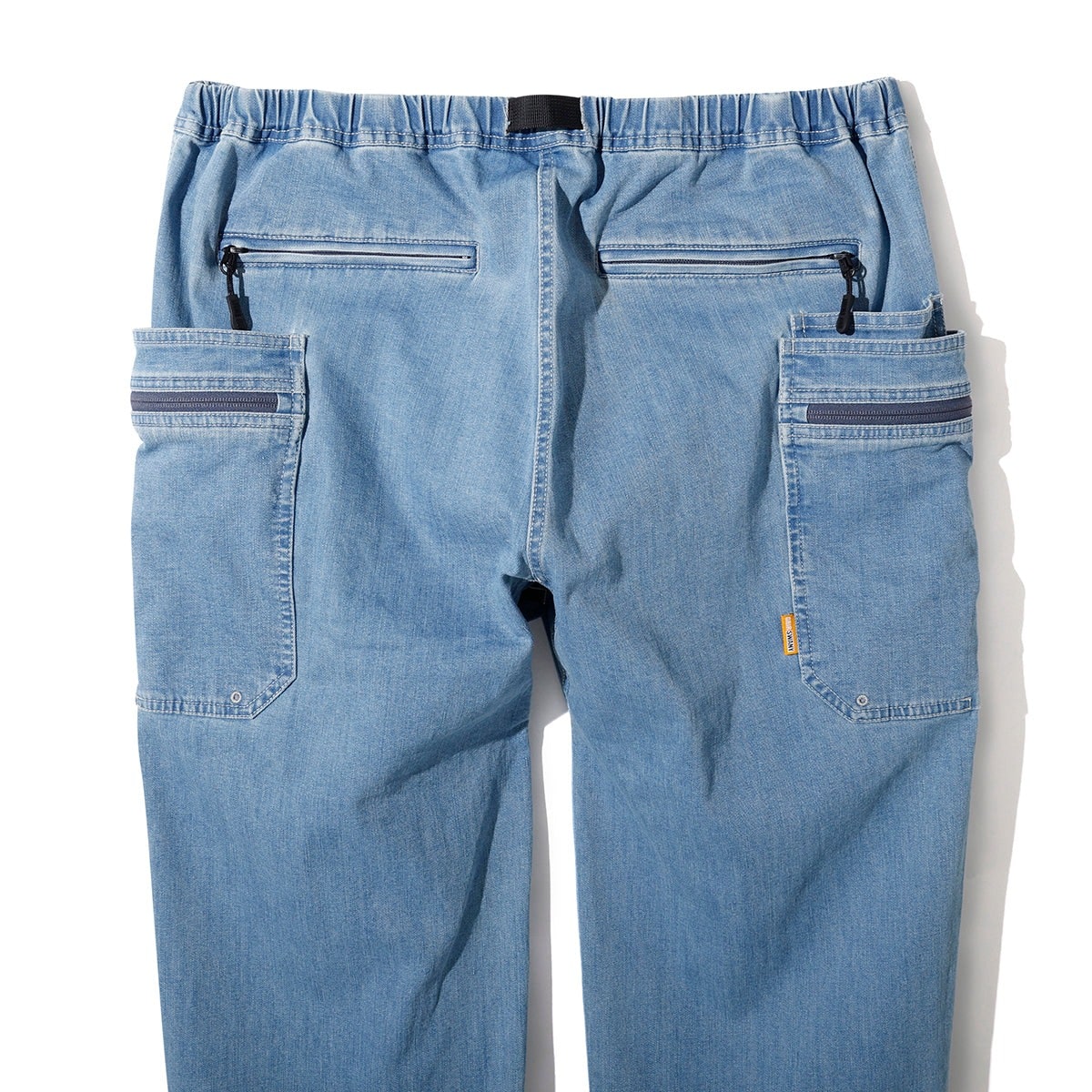 [当日出荷可][20%OFF] Grip Swany GSMP-152 COOLMAX DENIM GEAR PANTS LIGHT INDIGO [グリップスワニー]