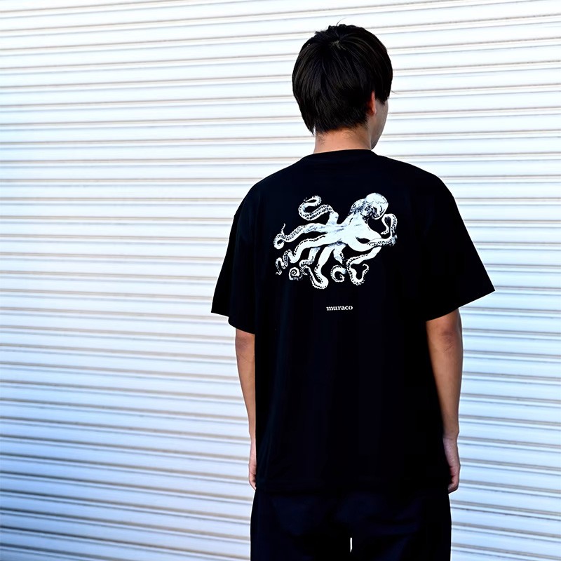 MURACO KRAKEN TEE BLACK [ムラコ]
