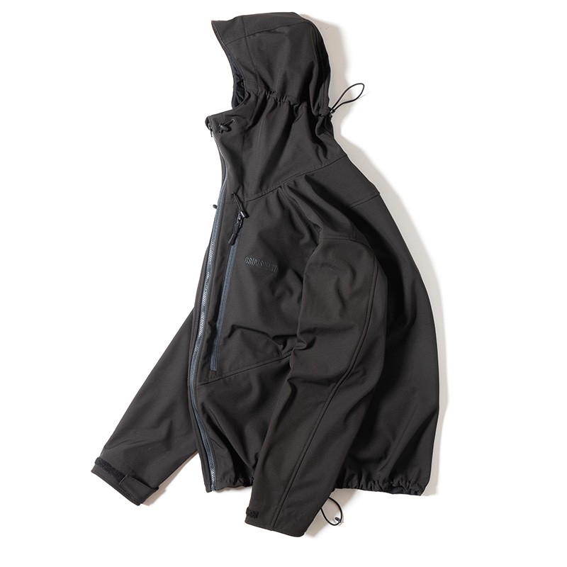 Grip Swany GS SOFTSHELL HOODY BLACK [グリップスワニー]