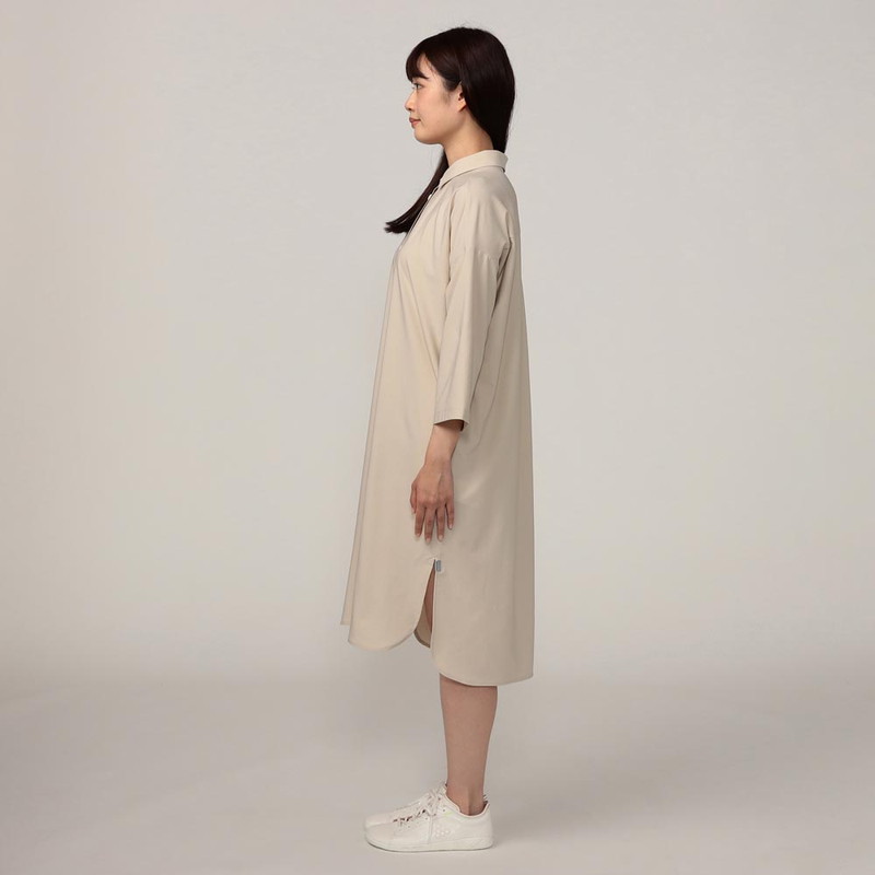 HOUDINI Womens Route Shirt Dress Geyser Grey [フーディニ]