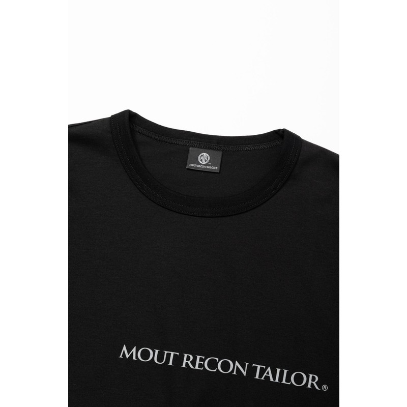 [当日出荷対応 平日12:00まで] MOUT RECON TAILOR MOUT Logo T-Shirts Black [マウトリーコンテーラー]