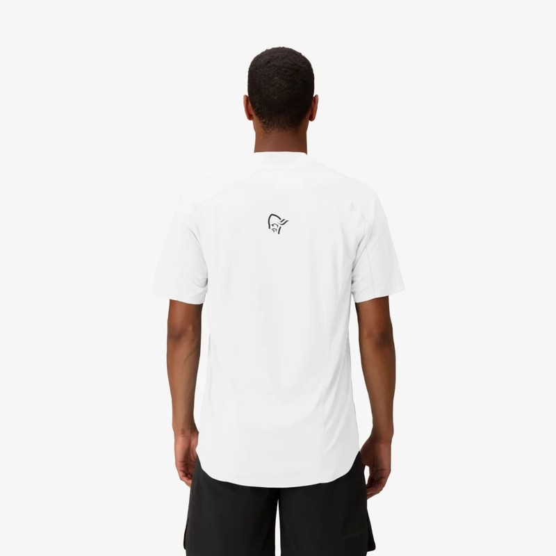 [当日出荷可][20%OFF] NORRONA senja equaliser lightweight T-shirt M's Snow White [ノローナ]