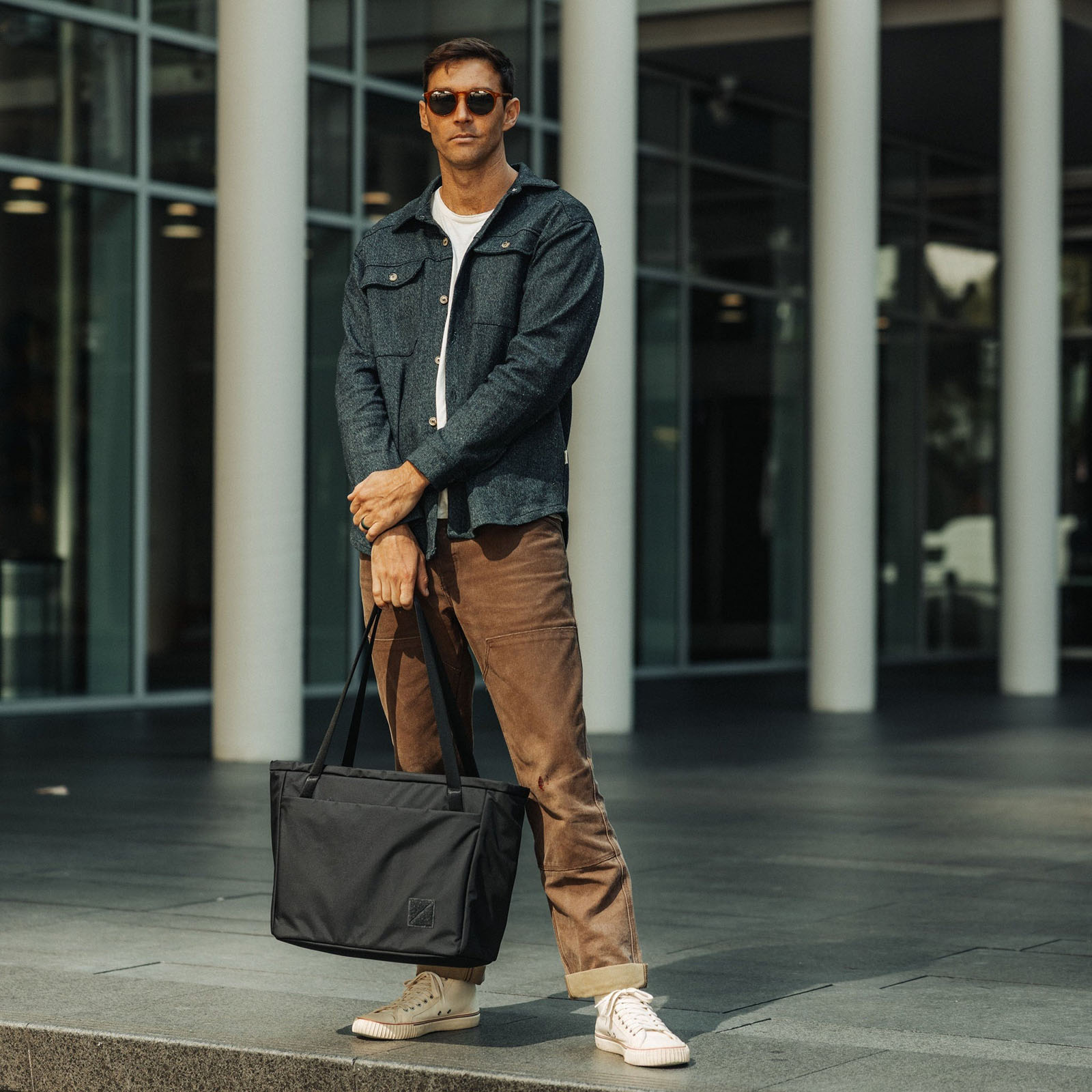 [当日出荷可] EVERGOODS CDT24 - CIVIC DAILY TOTE 24L Solution Black [エバーグッズ]