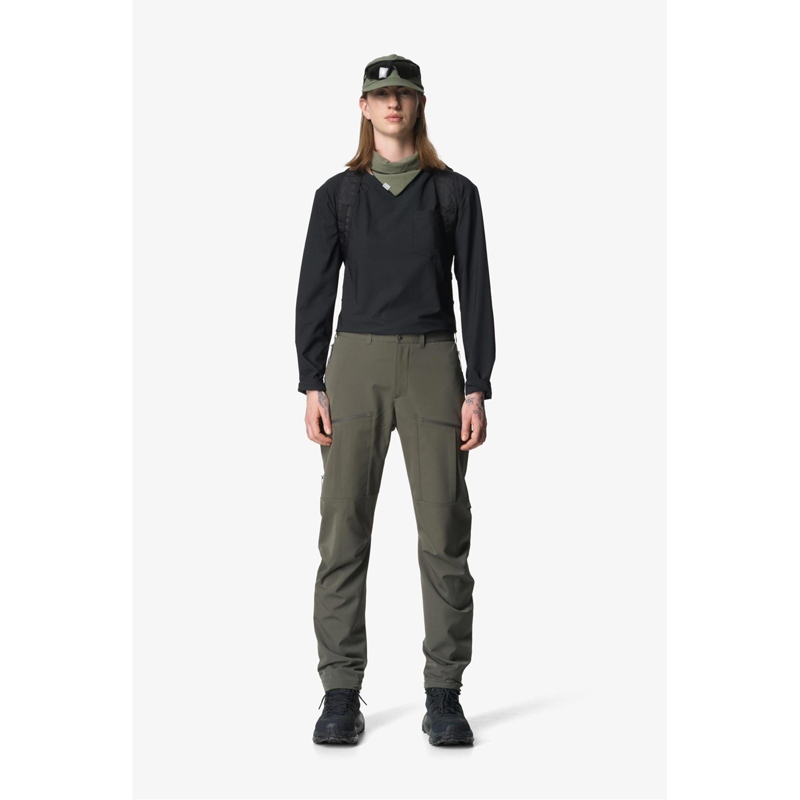Houdini Womens More Pants Baremark Green [フーディニ]