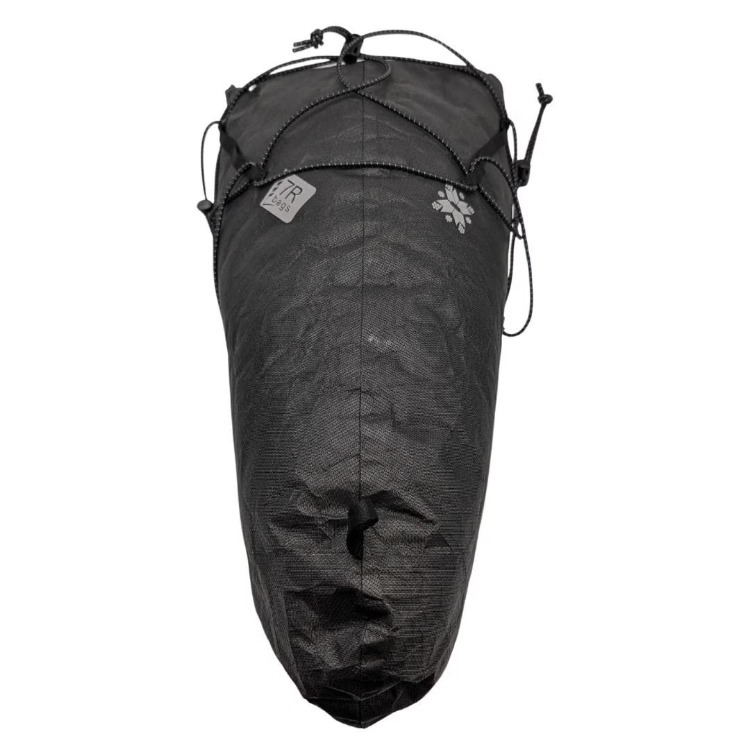 7R bags SEAT PACK ULTRA 10L - saddle bag Black [7R バッグス]