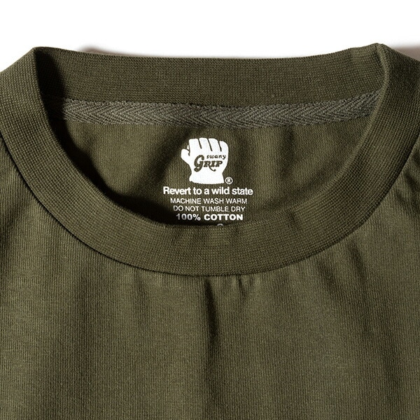 Grip Swany Camp Pocket T Shirt 2.0 Aipha Olive [グリップ