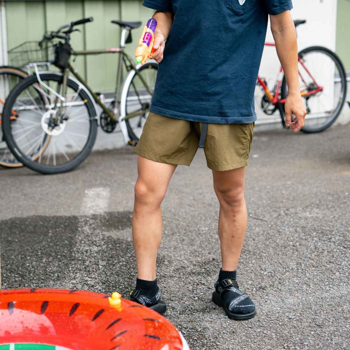 BLUE LUG bike shorts olive [ブルーラグ]
