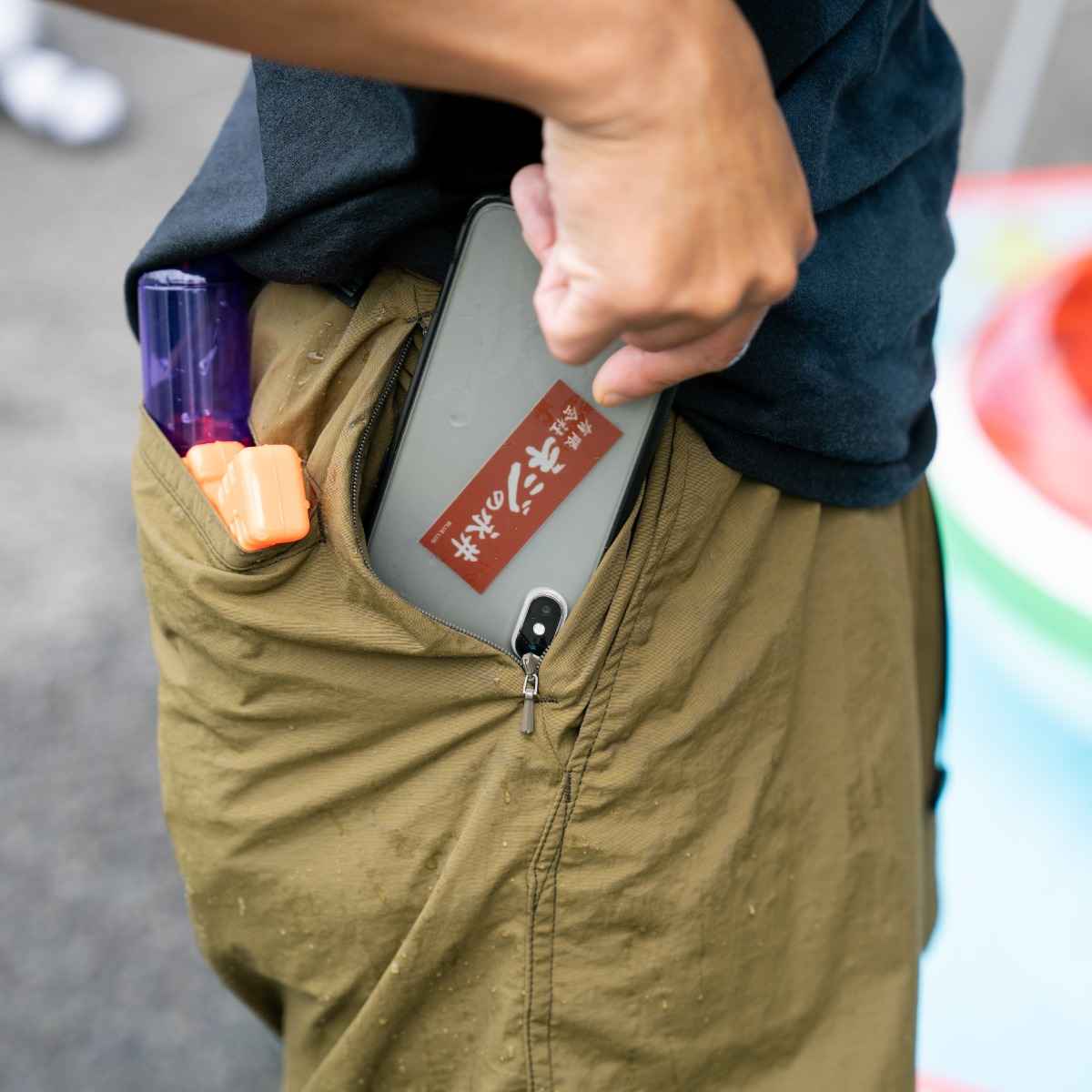 BLUE LUG bike shorts olive [ブルーラグ]