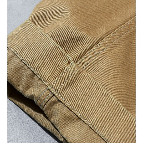 [当日出荷対応 平日12:00まで] [50%OFF] BAMBOO SHOOTS Pleated Military Trousers-Chino Olive [バンブーシュート]